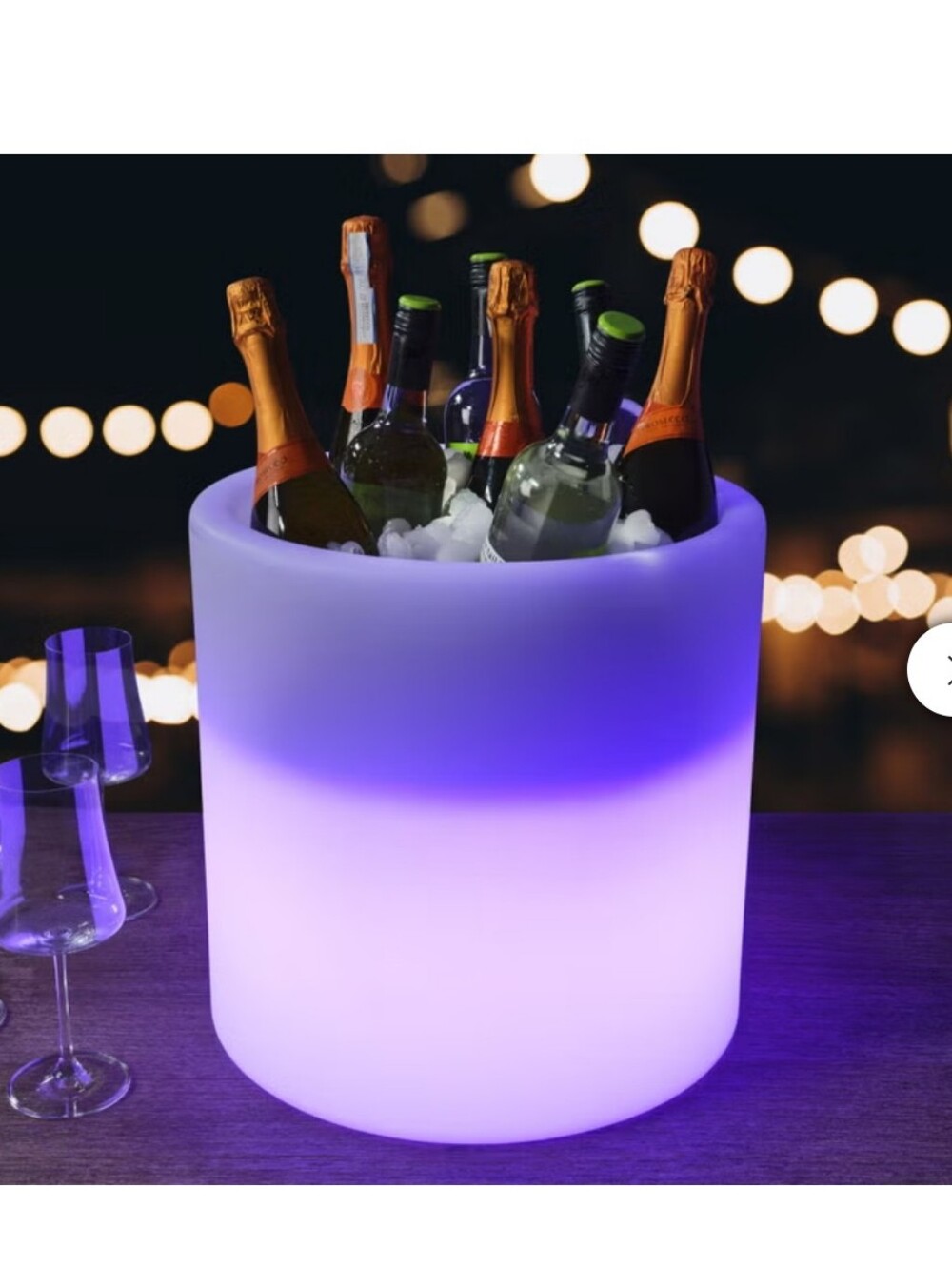 LED Color-Changing Beverage Tub - Multicolor